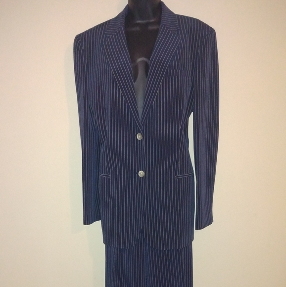 Women's Ralph Lauren Silk Pantsuit - Picture 1 of 8